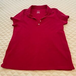 Red Polo Shirt/Target Lady Costume